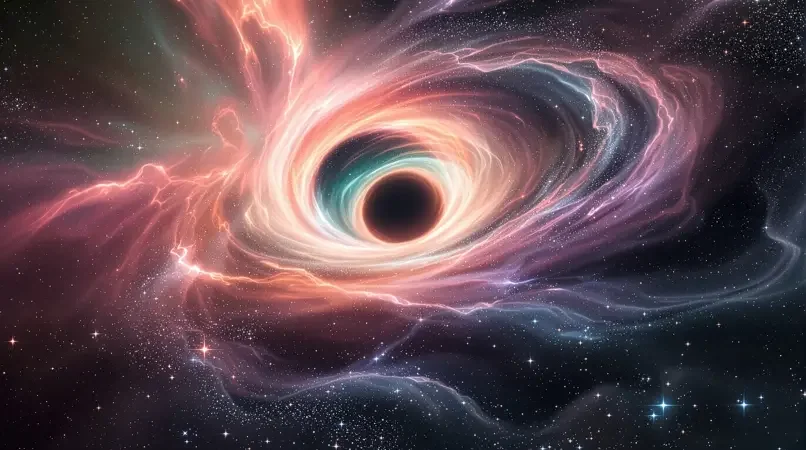 一分钟了解黑洞：宇宙最神秘的天体 - 789影视知识科普内容封面